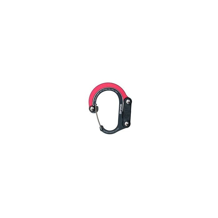Karabińczyk - GearAid Heroclip Mini Black & Red